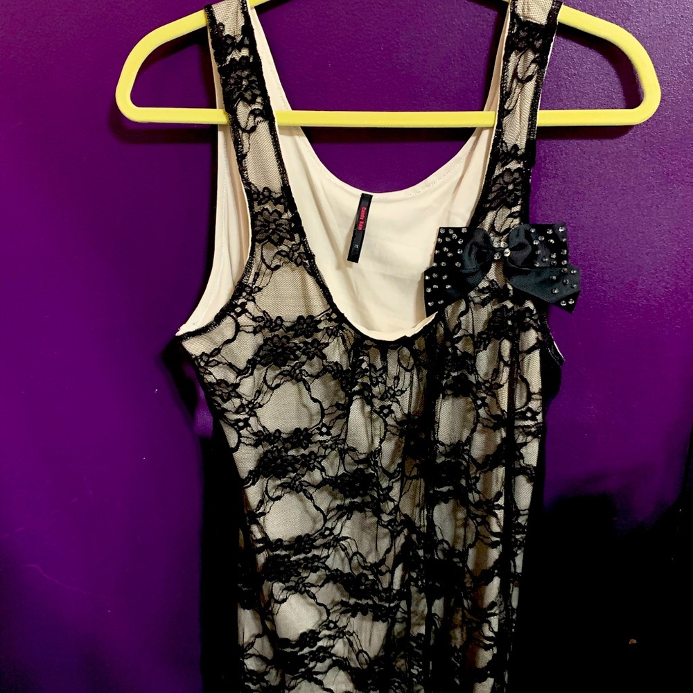 Candy Rain lace tank